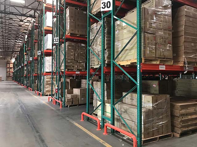 Teardrop Pallet Storage Rack