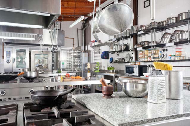 Commercial Kitchen Wall Shelving
